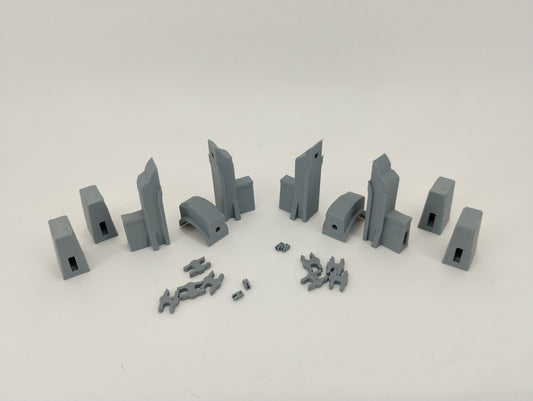 Streets of Yar'Kassy - Modular Compound Walls