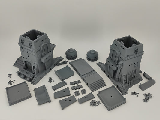 Streets of Yar'Kassy - Desert Twin Towers Building
